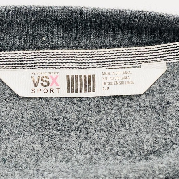 Victoria Secret Sport (VSX) Cropped Crewneck Sweatshirt - Picture 3 of 4
